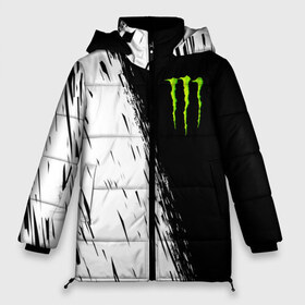Женская зимняя куртка 3D с принтом MONSTER ENERGY в Тюмени, верх — 100% полиэстер; подкладка — 100% полиэстер; утеплитель — 100% полиэстер | длина ниже бедра, силуэт Оверсайз. Есть воротник-стойка, отстегивающийся капюшон и ветрозащитная планка. 

Боковые карманы с листочкой на кнопках и внутренний карман на молнии | black monster | bmx | claw | cybersport | energy | monster | monster energy | moto | motocross | race | sport | киберспорт | когти | монстер энерджи | монстр | мото | мотокросс | ралли | скейтбординг | спорт | т | энергия