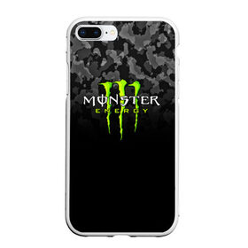 Чехол для iPhone 7Plus/8 Plus матовый с принтом MONSTER ENERGY в Тюмени, Силикон | Область печати: задняя сторона чехла, без боковых панелей | black monster | bmx | claw | cybersport | energy | monster | monster energy | moto | motocross | race | sport | киберспорт | когти | монстер энерджи | монстр | мото | мотокросс | ралли | скейтбординг | спорт | т | энергия