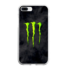 Чехол для iPhone 7Plus/8 Plus матовый с принтом MONSTER ENERGY в Тюмени, Силикон | Область печати: задняя сторона чехла, без боковых панелей | black monster | bmx | claw | cybersport | energy | monster | monster energy | moto | motocross | race | sport | киберспорт | когти | монстер энерджи | монстр | мото | мотокросс | ралли | скейтбординг | спорт | т | энергия