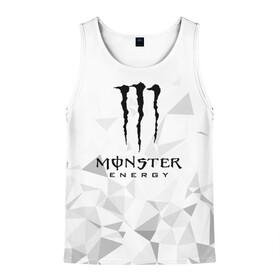 Мужская майка 3D с принтом MONSTER ENERGY в Тюмени, 100% полиэстер | круглая горловина, приталенный силуэт, длина до линии бедра. Пройма и горловина окантованы тонкой бейкой | black monster | bmx | claw | cybersport | energy | monster | monster energy | moto | motocross | race | sport | киберспорт | когти | монстер энерджи | монстр | мото | мотокросс | ралли | скейтбординг | спорт | т | энергия