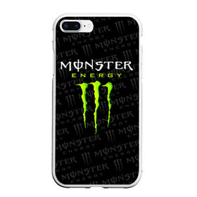 Чехол для iPhone 7Plus/8 Plus матовый с принтом MONSTER ENERGY в Тюмени, Силикон | Область печати: задняя сторона чехла, без боковых панелей | black monster | bmx | claw | cybersport | energy | monster | monster energy | moto | motocross | race | sport | киберспорт | когти | монстер энерджи | монстр | мото | мотокросс | ралли | скейтбординг | спорт | т | энергия