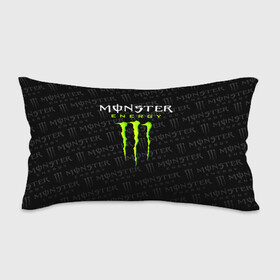 Подушка 3D антистресс с принтом MONSTER ENERGY  в Тюмени, наволочка — 100% полиэстер, наполнитель — вспененный полистирол | состоит из подушки и наволочки на молнии | black monster | bmx | claw | cybersport | energy | monster | monster energy | moto | motocross | race | sport | киберспорт | когти | монстер энерджи | монстр | мото | мотокросс | ралли | скейтбординг | спорт | т | энергия