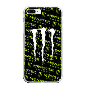 Чехол для iPhone 7Plus/8 Plus матовый с принтом MONSTER ENERGY в Тюмени, Силикон | Область печати: задняя сторона чехла, без боковых панелей | black monster | bmx | claw | cybersport | energy | monster | monster energy | moto | motocross | race | sport | киберспорт | когти | монстер энерджи | монстр | мото | мотокросс | ралли | скейтбординг | спорт | т | энергия