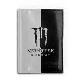 Обложка для автодокументов с принтом MONSTER ENERGY (Z) в Тюмени, натуральная кожа |  размер 19,9*13 см; внутри 4 больших “конверта” для документов и один маленький отдел — туда идеально встанут права | black monster | bmx | claw | cybersport | energy | monster | monster energy | moto | motocross | race | sport | киберспорт | когти | монстер энерджи | монстр | мото | мотокросс | ралли | скейтбординг | спорт | т | энергия