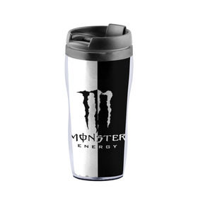 Термокружка-непроливайка с принтом MONSTER ENERGY (Z) в Тюмени, внутренняя часть — пищевой пластик, наружная часть — прозрачный пластик, между ними — полиграфическая вставка с рисунком | объем — 350 мл, герметичная крышка | Тематика изображения на принте: black monster | bmx | claw | cybersport | energy | monster | monster energy | moto | motocross | race | sport | киберспорт | когти | монстер энерджи | монстр | мото | мотокросс | ралли | скейтбординг | спорт | т | энергия