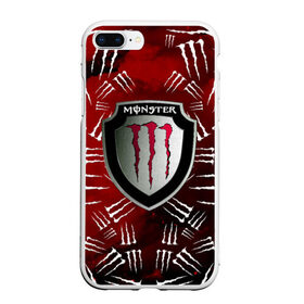 Чехол для iPhone 7Plus/8 Plus матовый с принтом MONSTER ENERGY (Z) в Тюмени, Силикон | Область печати: задняя сторона чехла, без боковых панелей | black monster | bmx | claw | cybersport | energy | monster | monster energy | moto | motocross | race | sport | киберспорт | когти | монстер энерджи | монстр | мото | мотокросс | ралли | скейтбординг | спорт | т | энергия