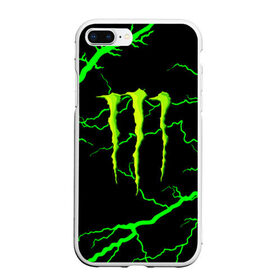 Чехол для iPhone 7Plus/8 Plus матовый с принтом MONSTER ENERGY в Тюмени, Силикон | Область печати: задняя сторона чехла, без боковых панелей | black monster | bmx | claw | cybersport | energy | monster | monster energy | moto | motocross | race | sport | киберспорт | когти | монстер энерджи | монстр | мото | мотокросс | ралли | скейтбординг | спорт | т | энергия