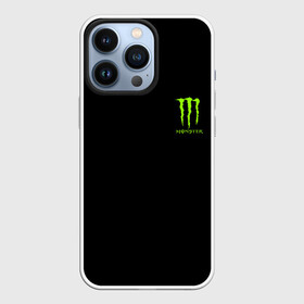 Чехол для iPhone 13 Pro с принтом MONSTER ENERGY (+спина) (Z) в Тюмени,  |  | Тематика изображения на принте: black monster | bmx | claw | cybersport | energy | monster | monster energy | moto | motocross | race | sport | киберспорт | когти | монстер энерджи | монстр | мото | мотокросс | ралли | скейтбординг | спорт | т | энергия