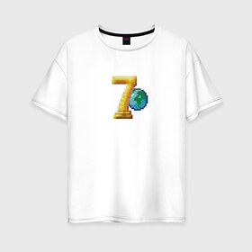 Женская футболка хлопок Oversize с принтом Delphi 7 | Делфи 7 в Тюмени, 100% хлопок | свободный крой, круглый ворот, спущенный рукав, длина до линии бедер
 | delphi | делфи | дэлфи | программирования | технарь | язык