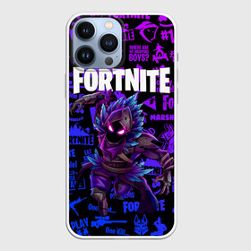 Чехол для iPhone 13 Pro Max с принтом FORTNITE x RAVEN | ФОРТНАЙТ в Тюмени,  |  | deadmau5 | fortnite | fortnite 2 | fortnite x маршмелло | ikonik | marshmello | ninja | ninja streamer | raven | travis scott | ворон | иконик | ниндзя | пили | рейвен | трэвис скотт | фортнайт