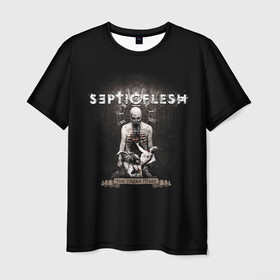 Мужская футболка 3D с принтом Septicflesh в Тюмени, 100% полиэфир | прямой крой, круглый вырез горловины, длина до линии бедер | septicflesh | арт | дэт дум метал | дэт метал | музыка | рок | симфоник метал