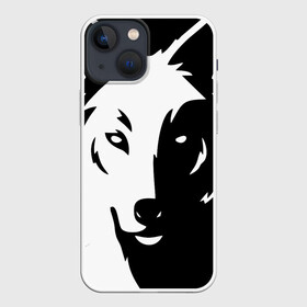 Чехол для iPhone 13 mini с принтом Зверь в Тюмени,  |  | Тематика изображения на принте: арт | волк | вольф | всю | геометрия | голова | граффити | дикие | добрые | дог | животные | зверь | злая | злые | картинка | лис | лиса | лого | на | опасный | пасть | рисунок | собака | текстуры | фокс | фон