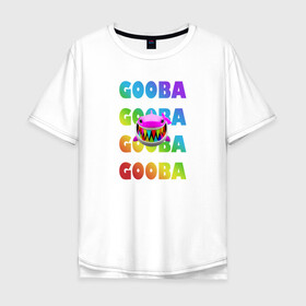 Мужская футболка хлопок Oversize с принтом GOOBA - 6ix9ine в Тюмени, 100% хлопок | свободный крой, круглый ворот, “спинка” длиннее передней части | Тематика изображения на принте: 6ix9ine | 6ix9ine art | 6ix9ine king up | 6ix9ine арт | gooba | gooba 6ix9ine | shark | tekashi | tekashi 6ix9ine | акула | репер 6ix9ine | репер такеши | такеши