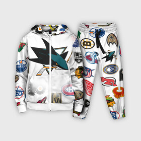 Детский костюм 3D с принтом San Jose Sharks (Z) в Тюмени,  |  | Тематика изображения на принте: anaheim ducks | arizona coyotes | boston bruins | buffalo sabres | calgary flames | canadiens de montreal | carolina hurricanes | chicago blackhawks | colorado avalanche | columbus blue jackets | dallas stars | detroit red wings | edmonton oil | hockey | 