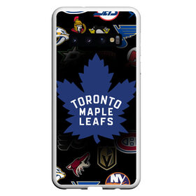 Чехол для Samsung Galaxy S10 с принтом Toronto Maple Leafs (Z) в Тюмени, Силикон | Область печати: задняя сторона чехла, без боковых панелей | anaheim ducks | arizona coyotes | boston bruins | buffalo sabres | calgary flames | canadiens de montreal | carolina hurricanes | chicago blackhawks | colorado avalanche | columbus blue jackets | dallas stars | detroit red wings | edmonton oil | hockey | 