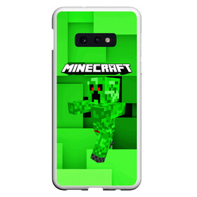 Чехол для Samsung S10E с принтом Minecraft в Тюмени, Силикон | Область печати: задняя сторона чехла, без боковых панелей | Тематика изображения на принте: craft | game | mine | minecraft | minecraftmemories | pixel | tnt | twitter | блок | динамит | игра | красный блок | майнкрафт | маркус перссон | пиксель | ремесло | тротил | шахта