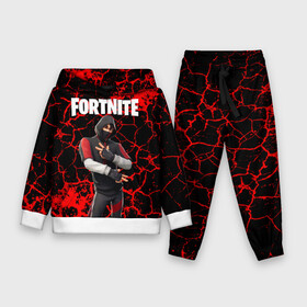 Детский костюм 3D (с толстовкой) с принтом Fortnite Ikonik. в Тюмени,  |  | Тематика изображения на принте: archetype | fortnite | fortnite 2 | fortnite x | ikonik | marshmello | raven | архетип | ворон | иконик | маршмелло | фортнайт | фортнайт 2 | фортнайт глава 2