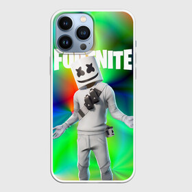 Чехол для iPhone 13 Pro Max с принтом FORTNITE x MARSHMELLO | ФОРТНАЙТ в Тюмени,  |  | deadmau5 | fortnite | fortnite 2 | fortnite x маршмелло | ikonik | marshmello | ninja | ninja streamer | raven | travis scott | ворон | иконик | ниндзя | пили | рейвен | трэвис скотт | фортнайт