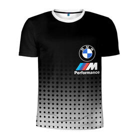 Мужская футболка 3D спортивная с принтом BMW в Тюмени, 100% полиэстер с улучшенными характеристиками | приталенный силуэт, круглая горловина, широкие плечи, сужается к линии бедра | Тематика изображения на принте: bmw | bmw лого | bmw марка | bmw эмблема | m performance | performance | бмв | бмв значок | бмв лого | бмв эмблема | бэха | значок bmw | лого автомобиля | логотип bmw | марка бмв | перформанс | черно белый значок бмв