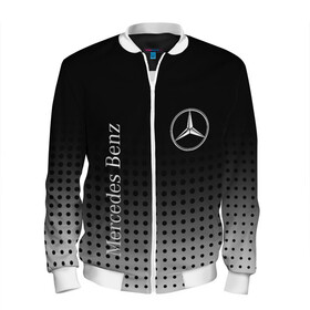 Мужской бомбер 3D с принтом Mercedes-Benz в Тюмени, 100% полиэстер | застегивается на молнию, по бокам два кармана без застежек, по низу бомбера и на воротнике - эластичная резинка | amg | mercedes | mercedes значок | mercedes лого | mercedes марка | амг | бенц | лого автомобиля | логотип мерседес | мерин | мерс | мерседес | мерседес бенз | мерседес лого | мерседес эмблема