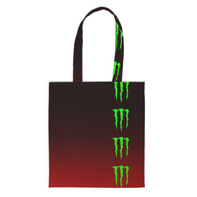 Сумка 3D повседневная с принтом MONSTER ENERGY (Z) в Тюмени, 100% полиэстер | Плотность: 200 г/м2; Размер: 34×35 см; Высота лямок: 30 см | black monster | bmx | claw | cybersport | energy | monster | monster energy | moto | motocross | race | sport | киберспорт | когти | монстер энерджи | монстр | мото | мотокросс | ралли | скейтбординг | спорт | т | энергия