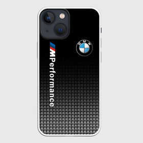 Чехол для iPhone 13 mini с принтом BMW M PERFORMANCE в Тюмени,  |  | Тематика изображения на принте: bmw | bmw motorsport | bmw performance | carbon | m | m power | motorsport | performance | sport | бмв | карбон | моторспорт | спорт