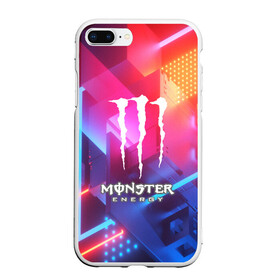 Чехол для iPhone 7Plus/8 Plus матовый с принтом MONSTER ENERGY в Тюмени, Силикон | Область печати: задняя сторона чехла, без боковых панелей | amg | auto | bmw | honda | jdm | mercedes | nissan | porsche | racing | sport | subar | toyota | автомобил | автомобильные | киа | лексус | марка | машины | митсубиси | ниссан | порше | спорт | субару | тесла | тойота | хонда