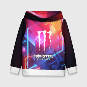 Детская толстовка 3D с принтом MONSTER ENERGY в Тюмени, 100% полиэстер | двухслойный капюшон со шнурком для регулировки, мягкие манжеты на рукавах и по низу толстовки, спереди карман-кенгуру с мягким внутренним слоем | amg | auto | bmw | honda | jdm | mercedes | nissan | porsche | racing | sport | subar | toyota | автомобил | автомобильные | киа | лексус | марка | машины | митсубиси | ниссан | порше | спорт | субару | тесла | тойота | хонда