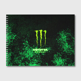 Альбом для рисования с принтом MONSTER ENERGY в Тюмени, 100% бумага
 | матовая бумага, плотность 200 мг. | Тематика изображения на принте: amg | auto | bmw | honda | jdm | mercedes | nissan | porsche | racing | sport | subar | toyota | автомобил | автомобильные | киа | лексус | марка | машины | митсубиси | ниссан | порше | спорт | субару | тесла | тойота | хонда