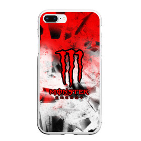 Чехол для iPhone 7Plus/8 Plus матовый с принтом MONSTER ENERGY в Тюмени, Силикон | Область печати: задняя сторона чехла, без боковых панелей | amg | auto | bmw | honda | jdm | mercedes | nissan | porsche | racing | sport | subar | toyota | автомобил | автомобильные | киа | лексус | марка | машины | митсубиси | ниссан | порше | спорт | субару | тесла | тойота | хонда