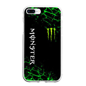 Чехол для iPhone 7Plus/8 Plus матовый с принтом MONSTER ENERGY в Тюмени, Силикон | Область печати: задняя сторона чехла, без боковых панелей | black monster | bmx | claw | cybersport | energy | monster | monster energy | moto | motocross | race | sport | киберспорт | когти | монстер энерджи | монстр | мото | мотокросс | ралли | скейтбординг | спорт | энергия