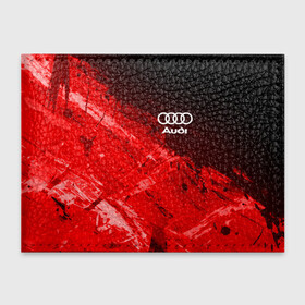 Обложка для студенческого билета с принтом AUDI в Тюмени, натуральная кожа | Размер: 11*8 см; Печать на всей внешней стороне | audi | auto | rs | sport | авто | автомобиль | автомобильные | ауди | бренд | марка | машины | спорт