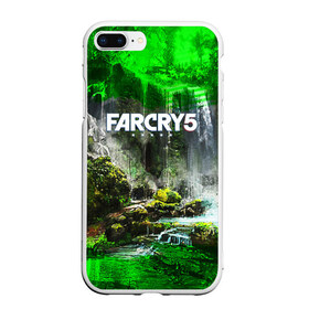 Чехол для iPhone 7Plus/8 Plus матовый с принтом FARCRY5 в Тюмени, Силикон | Область печати: задняя сторона чехла, без боковых панелей | far cry | farcry | game | ubisof | выживание | джунгли | игры | остров | фар край