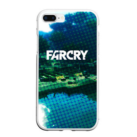 Чехол для iPhone 7Plus/8 Plus матовый с принтом FARCRY в Тюмени, Силикон | Область печати: задняя сторона чехла, без боковых панелей | Тематика изображения на принте: far cry | farcry | game | ubisof | выживание | джунгли | игры | остров | фар край