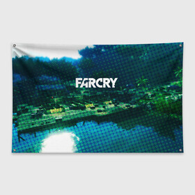 Флаг-баннер с принтом FARCRY в Тюмени, 100% полиэстер | размер 67 х 109 см, плотность ткани — 95 г/м2; по краям флага есть четыре люверса для крепления | far cry | farcry | game | ubisof | выживание | джунгли | игры | остров | фар край