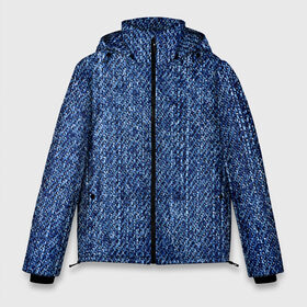 Мужская зимняя куртка 3D с принтом Джинсовка Текстура в Тюмени, верх — 100% полиэстер; подкладка — 100% полиэстер; утеплитель — 100% полиэстер | длина ниже бедра, свободный силуэт Оверсайз. Есть воротник-стойка, отстегивающийся капюшон и ветрозащитная планка. 

Боковые карманы с листочкой на кнопках и внутренний карман на молнии. | без рисунка | девочке | девушке | детская | джинсовая | джинсовка | джинсы | женская | женщине | искусство | мальчику | мужская | мужчине | парню | подарок | прикольная | ребёнку | синяя | текстуры
