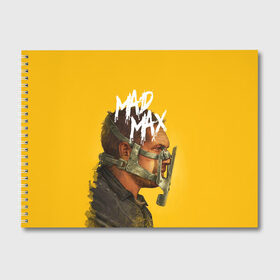 Альбом для рисования с принтом Mad Max в Тюмени, 100% бумага
 | матовая бумага, плотность 200 мг. | mad max | mad max fury road | безумный макс | мад макс | мед макс мэд макс