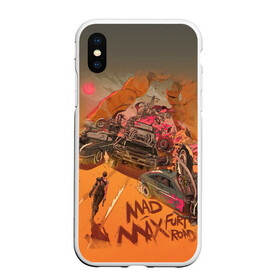 Чехол для iPhone XS Max матовый с принтом Mad Max Fury Road в Тюмени, Силикон | Область печати: задняя сторона чехла, без боковых панелей | Тематика изображения на принте: mad max | mad max fury road | безумный макс | мад макс | мед макс мэд макс