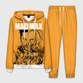 Мужской костюм 3D с принтом Mad Max в Тюмени, 100% полиэстер | Манжеты и пояс оформлены тканевой резинкой, двухслойный капюшон со шнурком для регулировки, карманы спереди | mad max | mad max fury road | безумный макс | мад макс | мед макс мэд макс