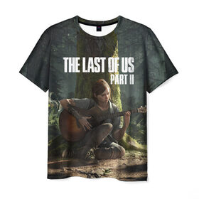 Мужская футболка 3D с принтом The Last of Us part 2 в Тюмени, 100% полиэфир | прямой крой, круглый вырез горловины, длина до линии бедер | Тематика изображения на принте: day | ellie | games | joel | naughty dog | день | джоэл | игры | одни из нас | часть 2 | элли