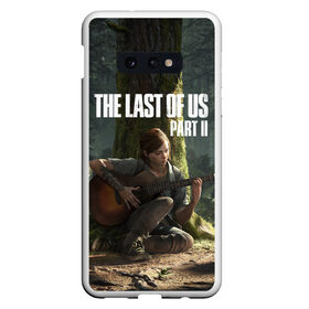 Чехол для Samsung S10E с принтом The Last of Us part 2 в Тюмени, Силикон | Область печати: задняя сторона чехла, без боковых панелей | day | ellie | games | joel | naughty dog | день | джоэл | игры | одни из нас | часть 2 | элли