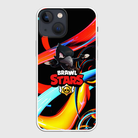 Чехол для iPhone 13 mini с принтом BRAWL STARS:CROW в Тюмени,  |  | 8 | 8 bit | bibi | brawl stars | brock | bull | crow | dinomike | el primo | leon | mobile game | mr.p | nita | poko | ricochet | stars | tara | бравл старс | ворон | леон | мобильные игры