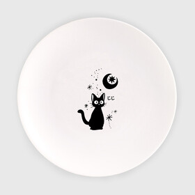 Тарелка с принтом Jiji Cat в Тюмени, фарфор | диаметр - 210 мм
диаметр для нанесения принта - 120 мм | Тематика изображения на принте: cat | jiji | kitty | аниме | ведьма | гибли | джиджи | животные | кот | котенок | кошка | миядзаки | мульт | мультфильм | тоторо