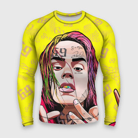 Мужской рашгард 3D с принтом 6IX9INE в Тюмени,  |  | 6ix9ine | gooba | hernandez | tekashi