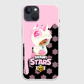 Чехол для iPhone 13 с принтом Brawl stars Unicorn. в Тюмени,  |  | bibi | brawl stars | coach mike | leon | leon shark | mecha crow | mr.p | sally leon | sandy | sprout | unicorn | virus 8 bit | биби | бравл старс | вирус 8 бит | леон | оборотень | спроут | сэли леон