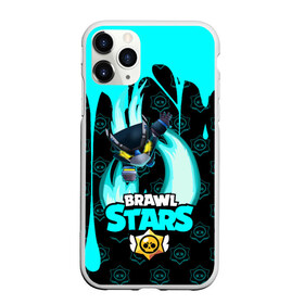 Чехол для iPhone 11 Pro матовый с принтом Brawl stars mecha crow в Тюмени, Силикон |  | bibi | brawl stars | coach mike | leon | leon shark | mecha crow | mr.p | sally leon | sandy | sprout | unicorn | virus 8 bit | биби | бравл старс | вирус 8 бит | леон | оборотень | спроут | сэли леон