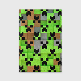 Обложка для паспорта матовая кожа с принтом Minecraft. в Тюмени, натуральная матовая кожа | размер 19,3 х 13,7 см; прозрачные пластиковые крепления | Тематика изображения на принте: craft | game | mine | minecraft | minecraftmemories | pixel | tnt | twitter | блок | динамит | игра | красный блок | майнкрафт | маркус перссон | пиксель | ремесло | тротил | шахта