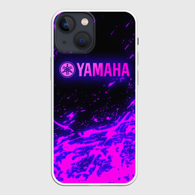 Чехол для iPhone 13 mini с принтом Yamaha | Ямаха (Z) в Тюмени,  |  | bike | fj1200 | moto | motocycle | sportmotorcycle | yamaha | yzf 600r | вездеход | мото | мотоспорт | снегоход | ямаха