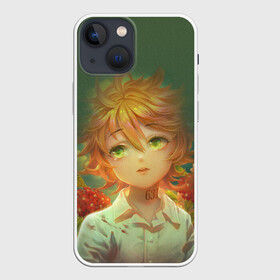 Чехол для iPhone 13 mini с принтом The Promised Neverland в Тюмени,  |  | anime | emma | mango | the promised neverland | yakusoku no neverland | аниме | манга | обещанная страна грёз | обещанный неверленд