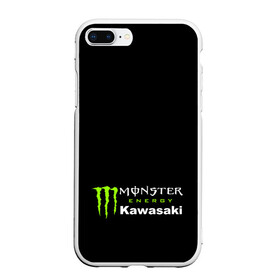 Чехол для iPhone 7Plus/8 Plus матовый с принтом MONSTER ENERGY KAWASAKI (Z) в Тюмени, Силикон | Область печати: задняя сторона чехла, без боковых панелей | bike | energy | kawasaki | monster | monster energy | moto | motocross | ninja | sport | zzr | кавасаки | кавасаки ниндзя | монстер энерджи | монстр | мото | мотокросс | ниндзя | спорт | энергия